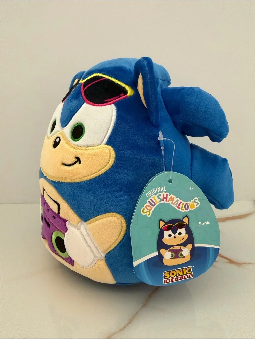 Original Squishmallows SONIC The Hedgehog SONIC • KNUCKLES • TAILS 8” Set of 3